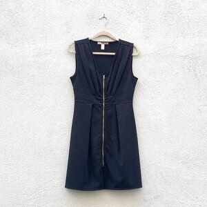Forever 21 Black Sleeveless Zipper Dress Size Medium